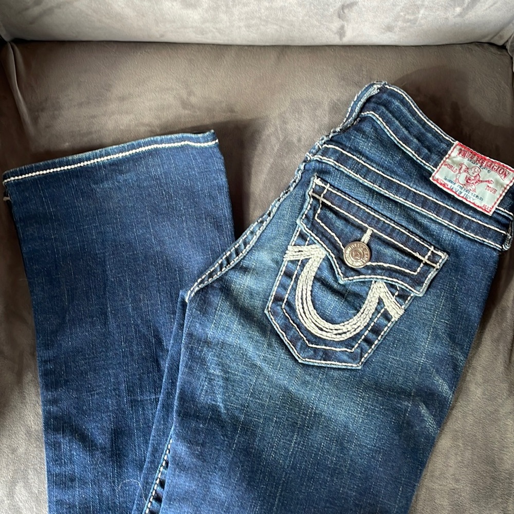 True Religion Rainbow Becky Jeans